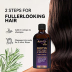 Biotin Collagen Keratin Hair Oil Anti Frizz Shine Treatment 100g