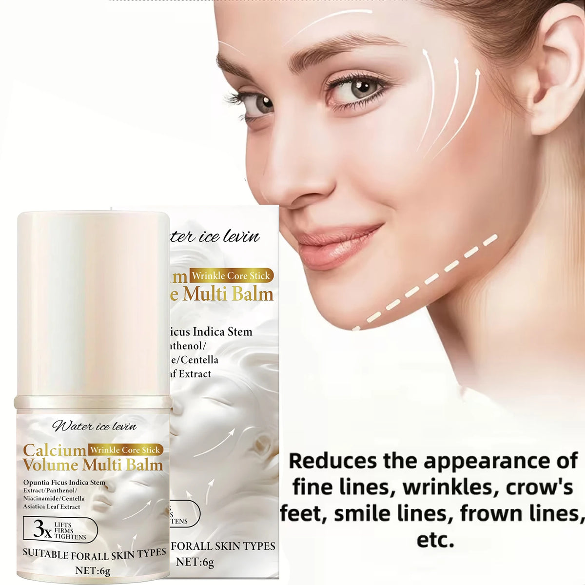 Bee Venom Multi Balm Anti Aging Facial Care Stick for Wrinkles