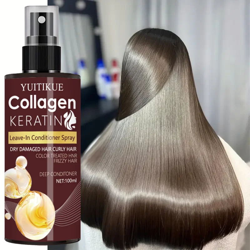 Collagen and Keratin Leave In Hair Conditioner Spray 100ml