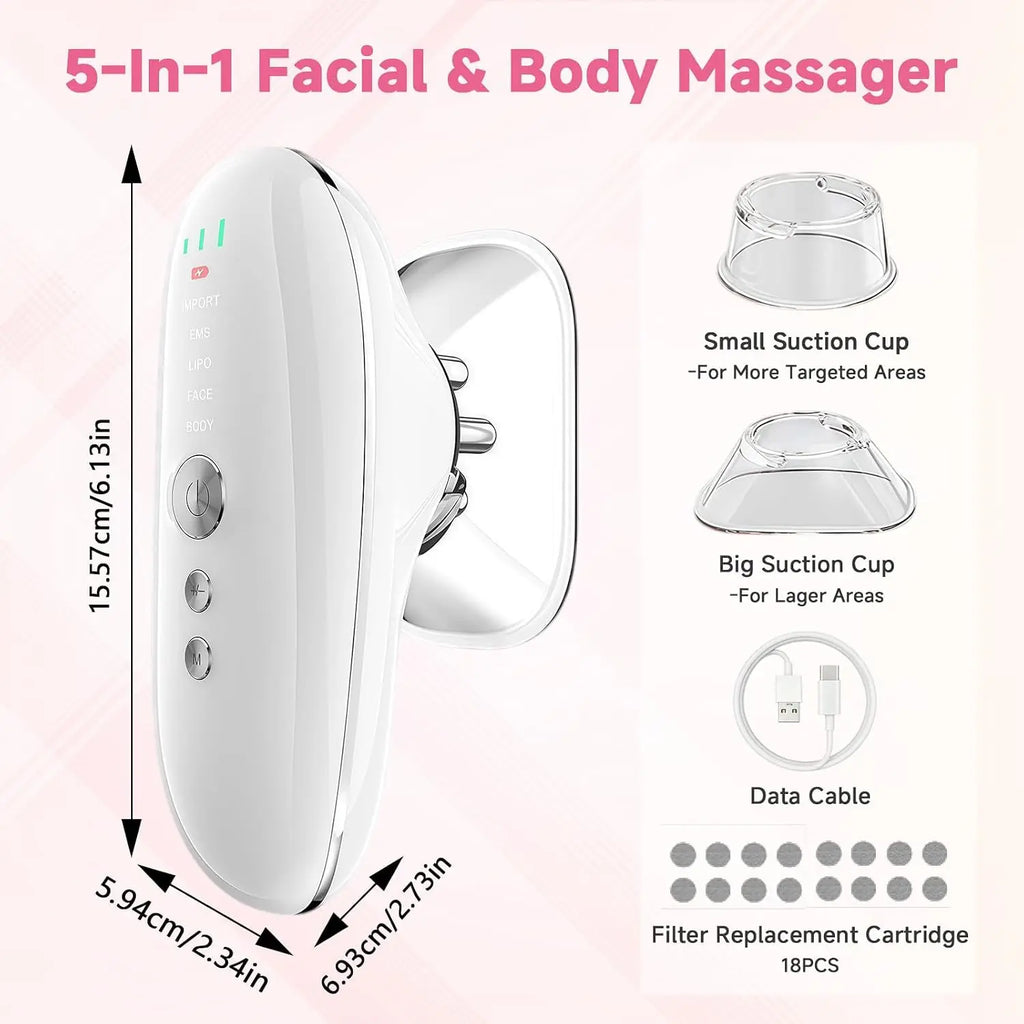 5-in-1 Facial and Body Sculpting Cupping Massager