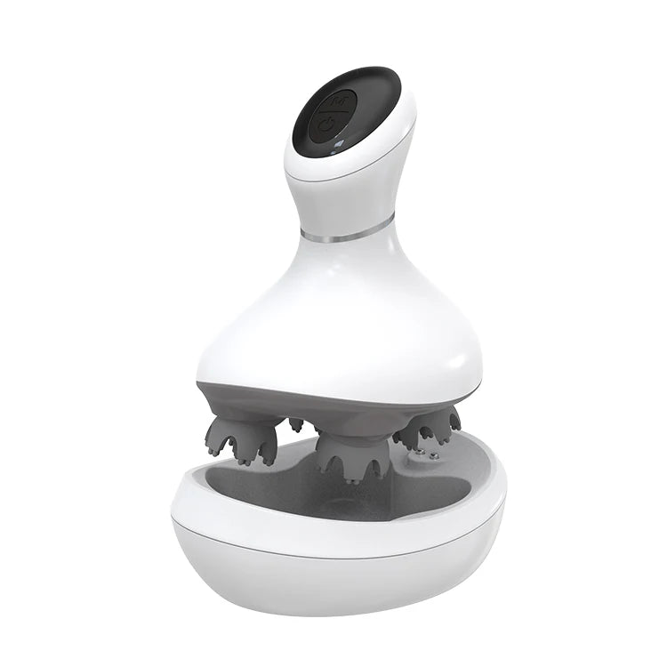 Electric Waterproof Scalp Massager for Stress Relief - 18