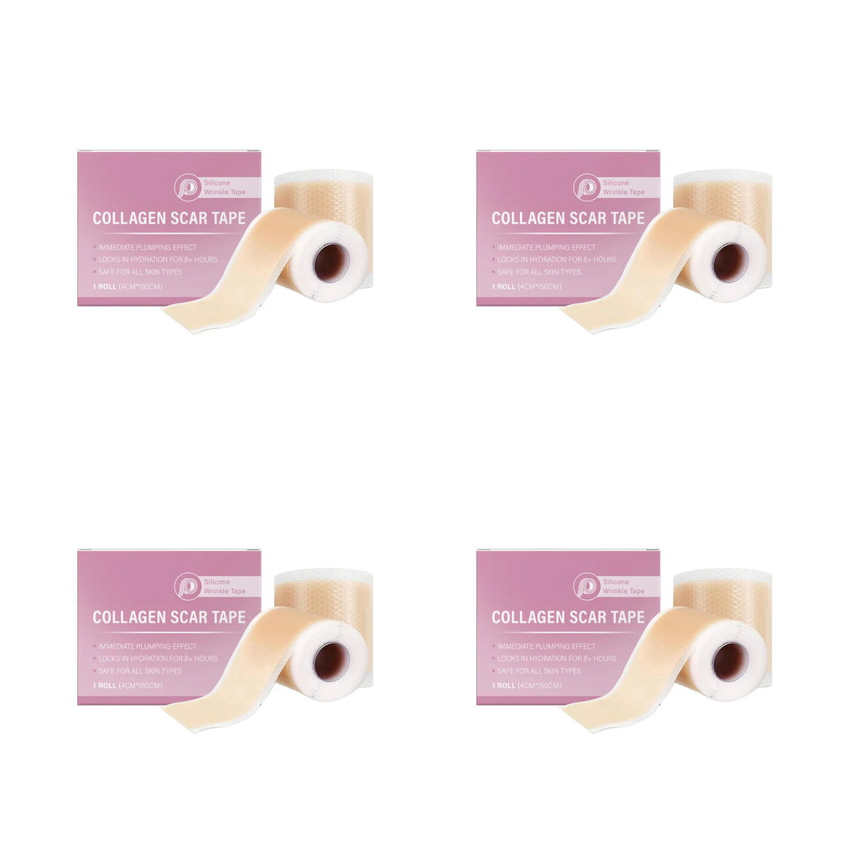 Silicone Collagen Scar Tape for Fine Lines and Wrinkles