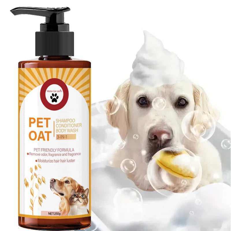 3-in-1 Pet Shampoo Conditioner and Body Wash for Dogs and Cats - 7