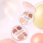 4 Color Eyeshadow Palette Waterproof Matte and Shimmer Makeup Kit