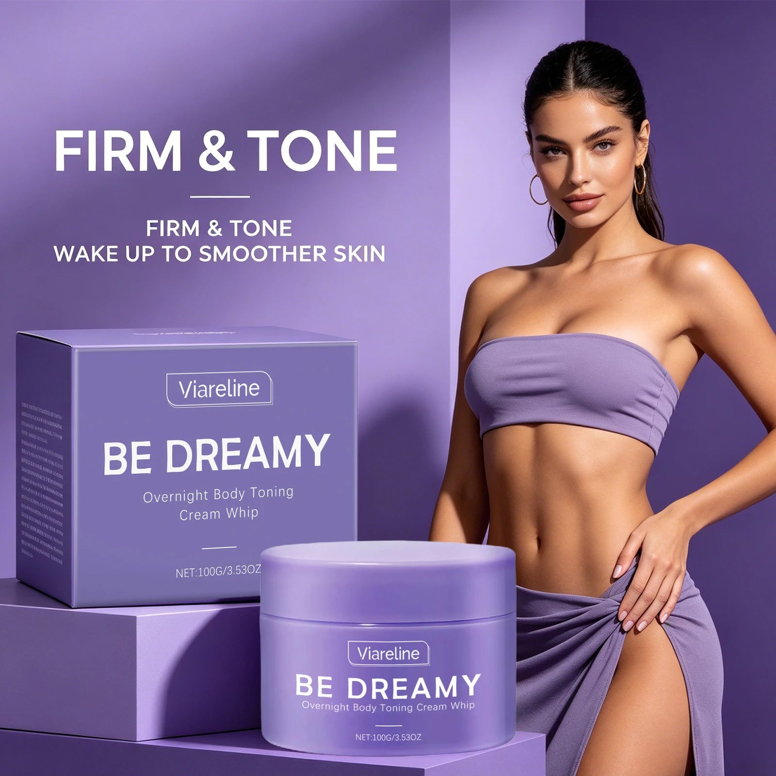 Firming and Toning Body Cream for Sculpting and Smoothing - 4