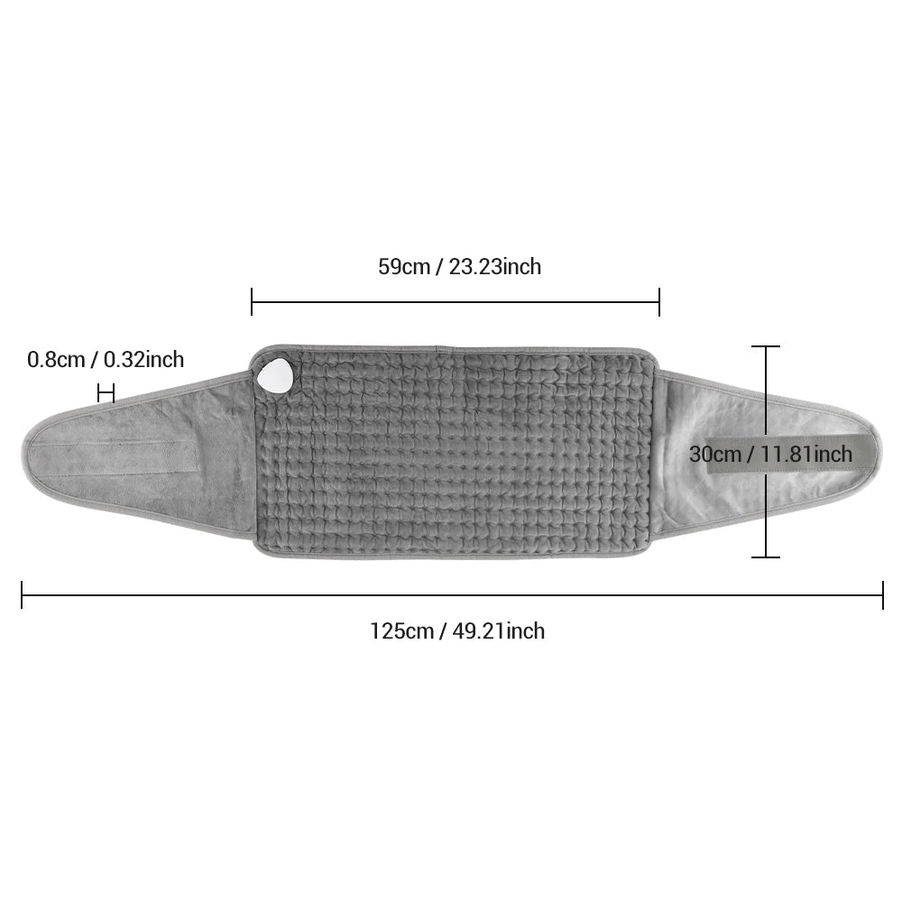 Electric Heated Waist Support Belt for Back Pain Relief - 17