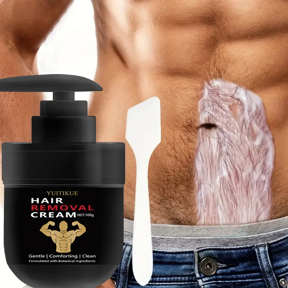 Mens Hair Removal Cream 100g Full Body Use