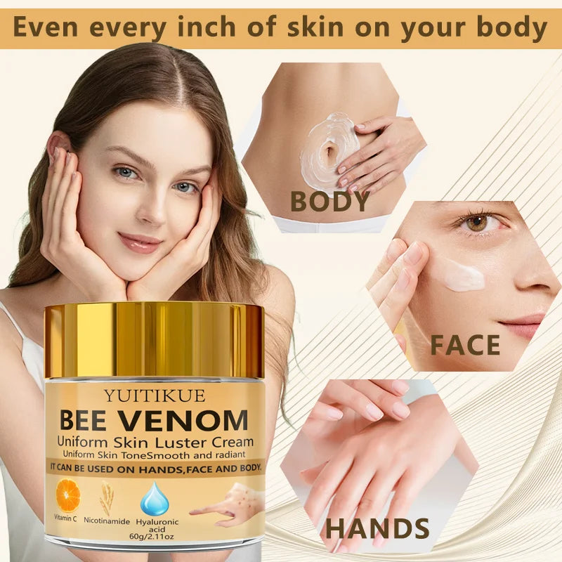 YUITIKUE Bee Venom Cream Anti Aging Face and Body Moisturizer