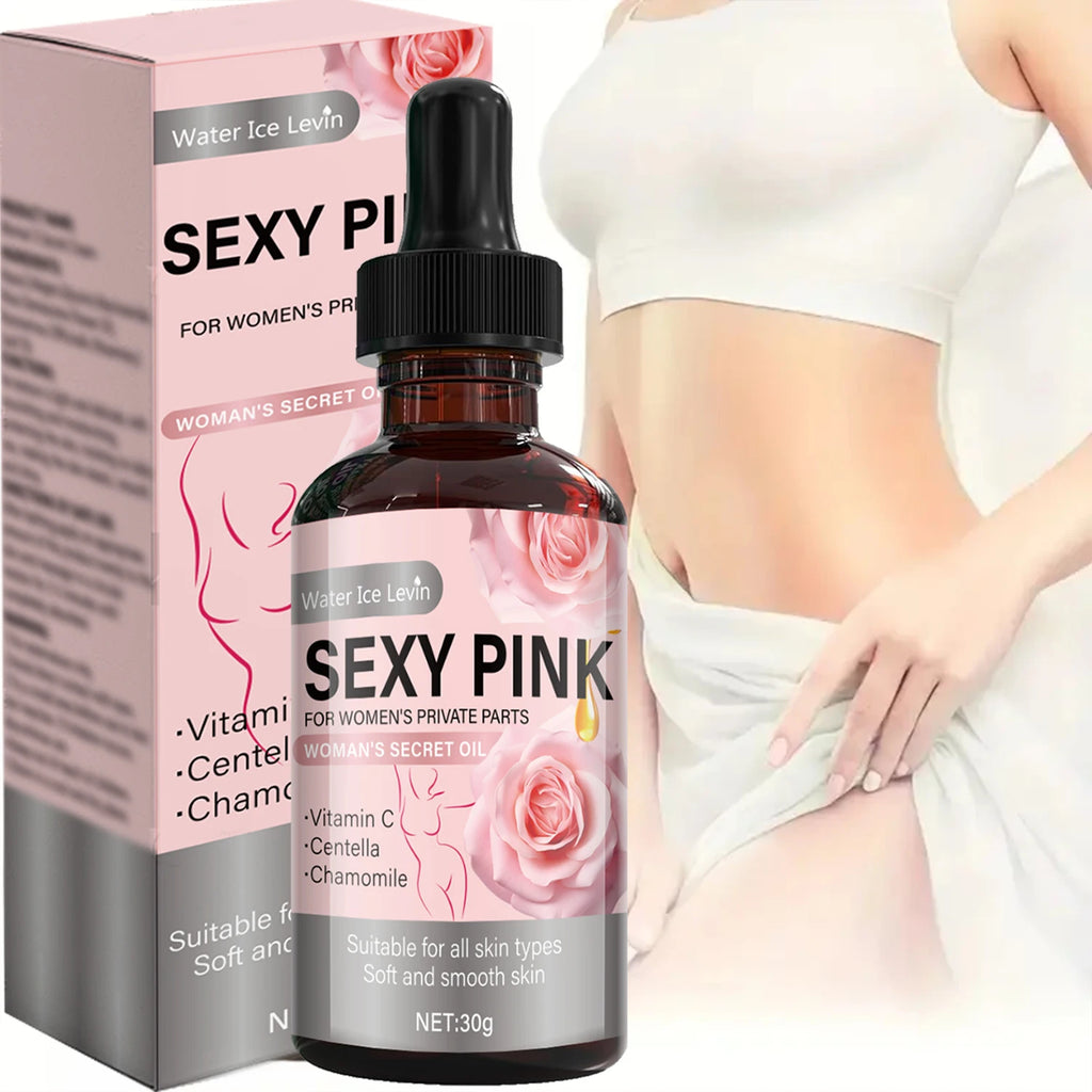 Sexy Pink Intimate Moisturizing Oil Rose Rosemary Body Care Cream