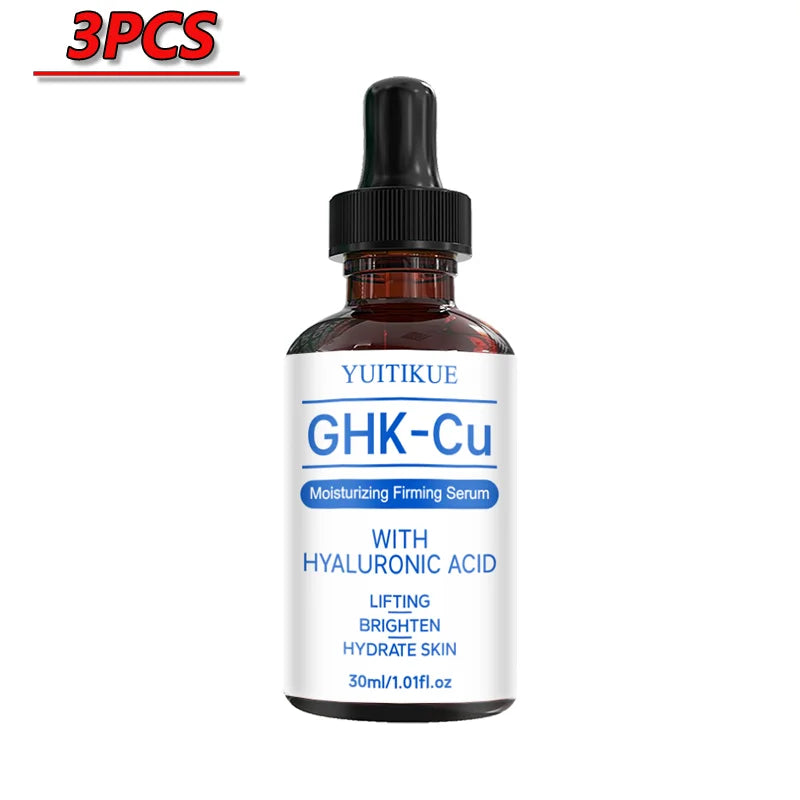 YUITIKUE GHK-Cu Hyaluronic Acid Face Serum Firming Hydrating Treatment - 17