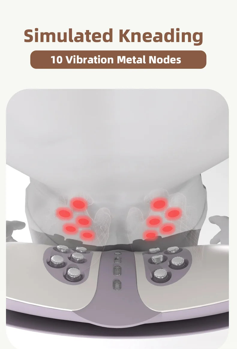 Electric Lumbar Traction and Back Massage Stretcher