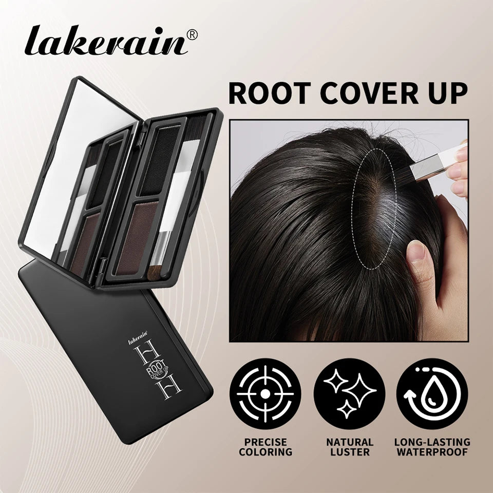 Instant Root Concealer Powder Palette for Gray Hair Coverage