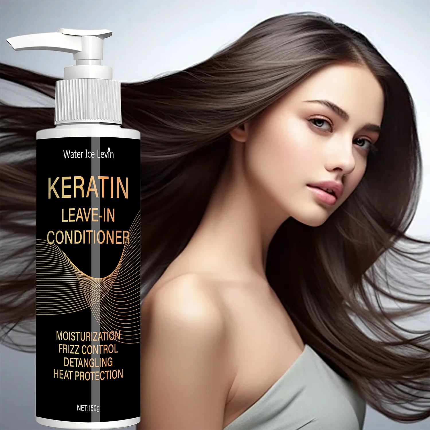 Keratin and Coconut Oil Leave In Hair Conditioner 150g - 2