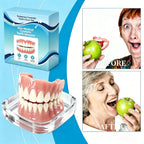 Temporary Silicone Denture Veneers for Natural Smile