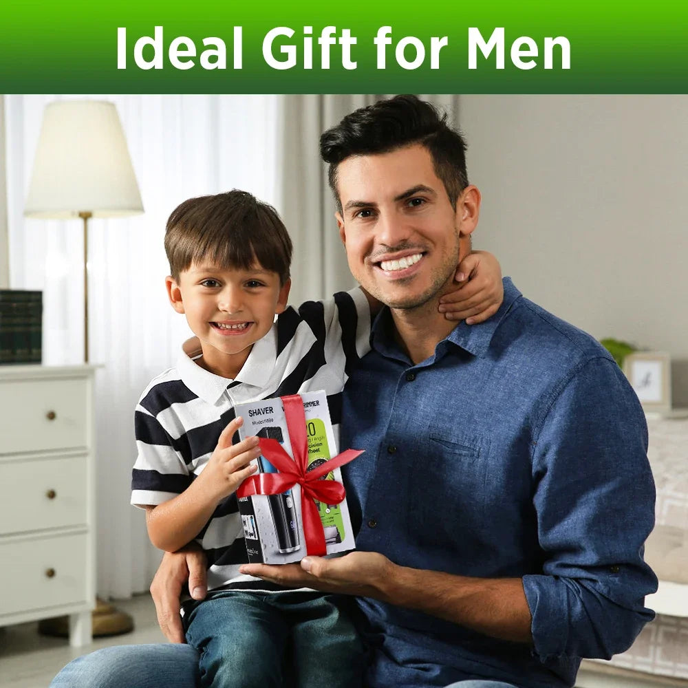 Cordless Vacuum Beard Trimmer and Hair Clipper - 6
