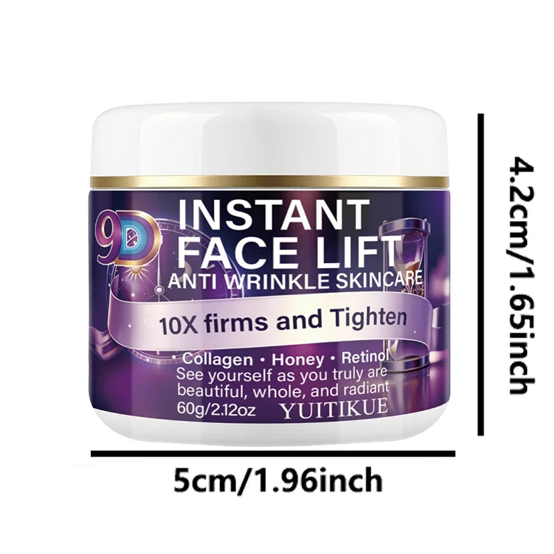 YUITIKUE 9D Face Lift Cream Collagen Retinol Anti Wrinkle Moisturizer - 16