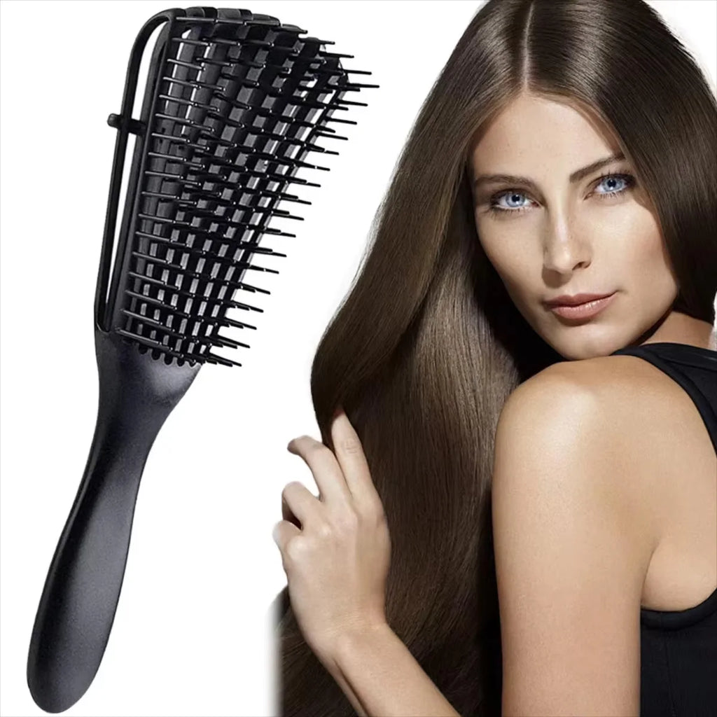 Detangling Hairbrush for Curly and Long Hair Anti-static Scalp Comb