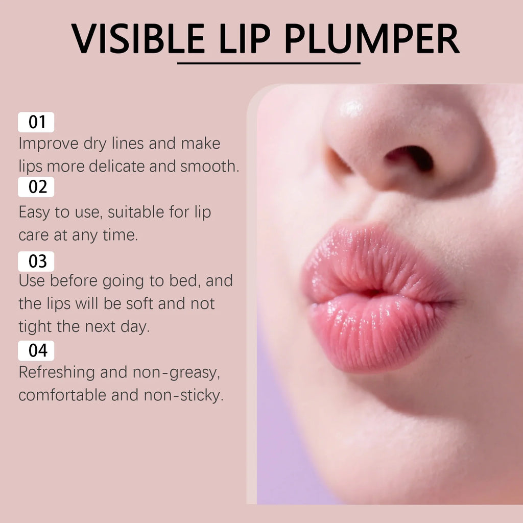 Hydrating Lip Plumper Serum for Smooth and Fuller Lips