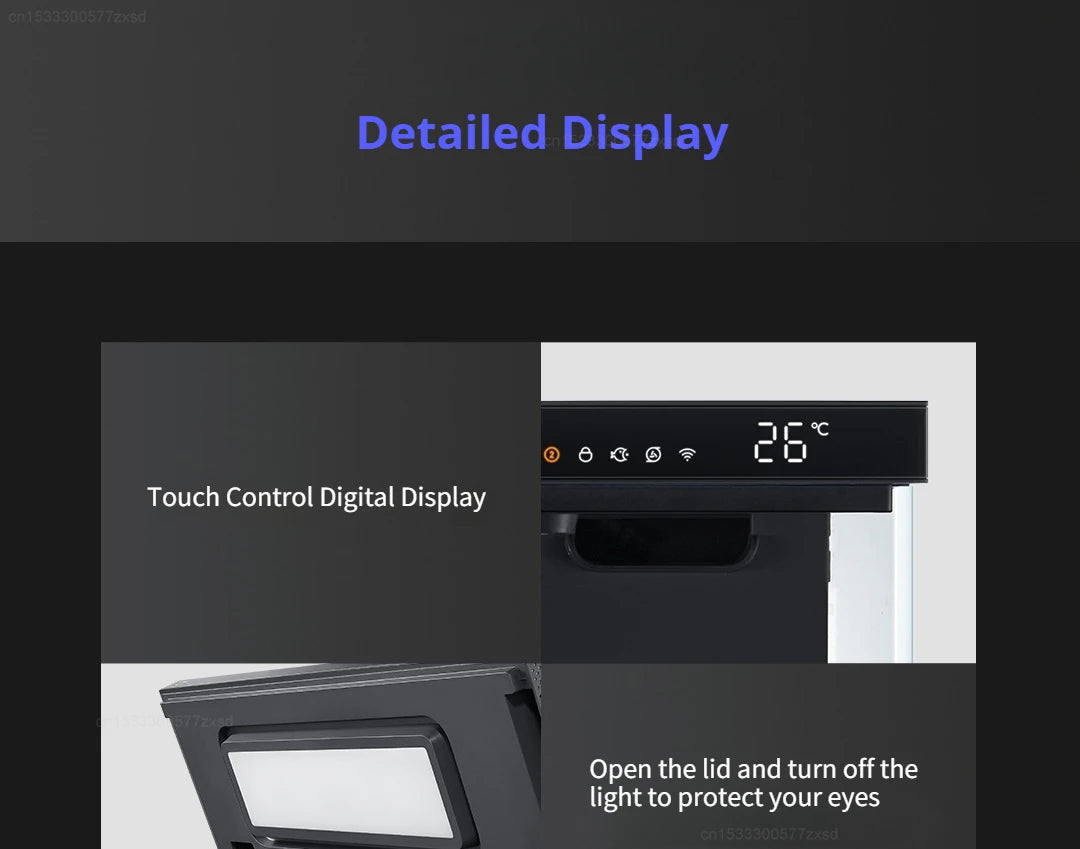 Mijia Smart Fish Tank MYG100 App Controlled Aquarium with Auto Feeder