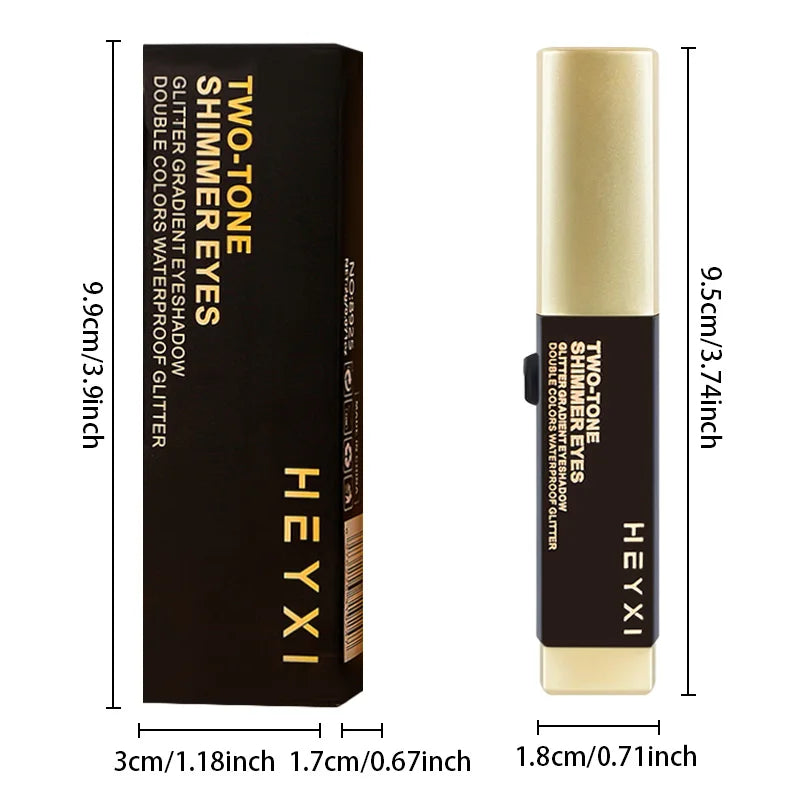 Dual Tone Eyeshadow Stick Gradient Shimmer Makeup Pen