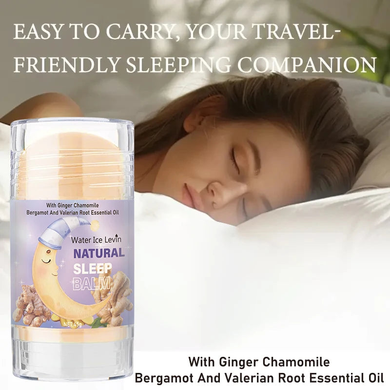Water Ice Levin Natural Sleep Balm Ginger Chamomile Relaxation Cream 45g - 2