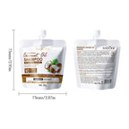 SADOER Nourishing Coconut Oil Shampoo Portable Travel Size Hair Cleanser