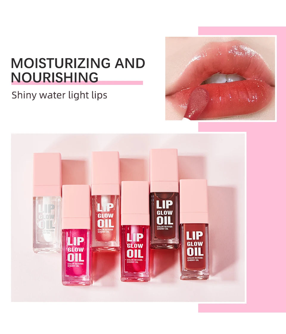 Hydrating Lip Glow Oil for Nourished and Shiny Lips - 8