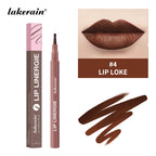 Long-Lasting Waterproof Ballpoint Felt Tip Lip Liner