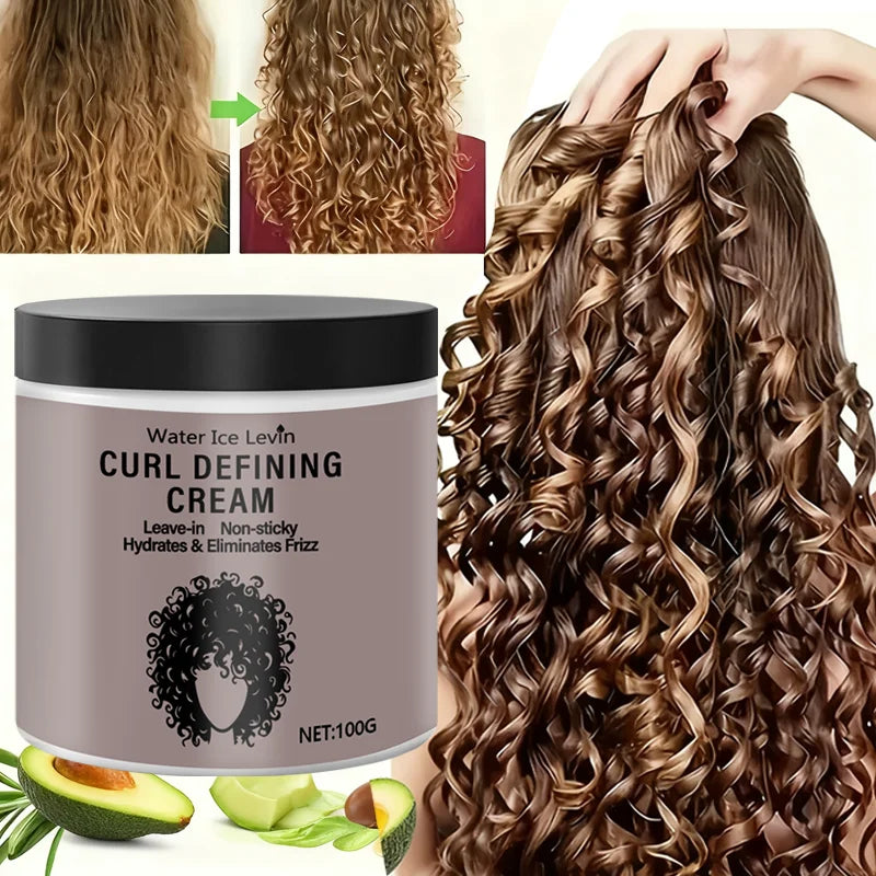 Water Ice Levin 100g Curl Defining Leave-in Styling Cream