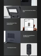 Mijia Smart Fish Tank MYG100 App Controlled Aquarium with Auto Feeder