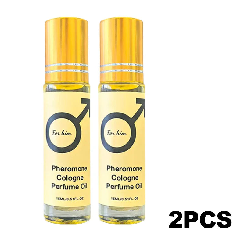 Heyxi Pheromone Cologne Oil Roll On Fragrance for Men - 10