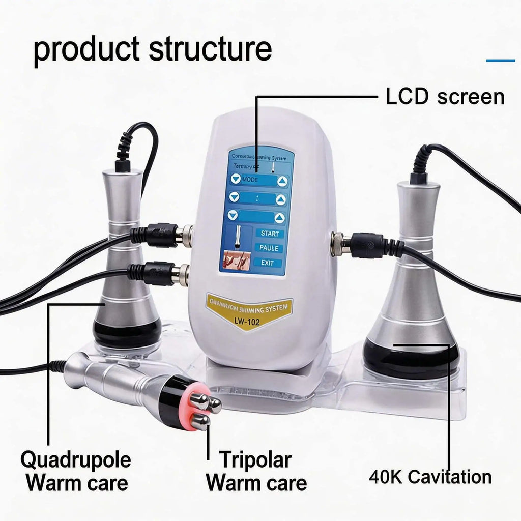 40K Ultrasonic Cavitation and RF Body Slimming Device