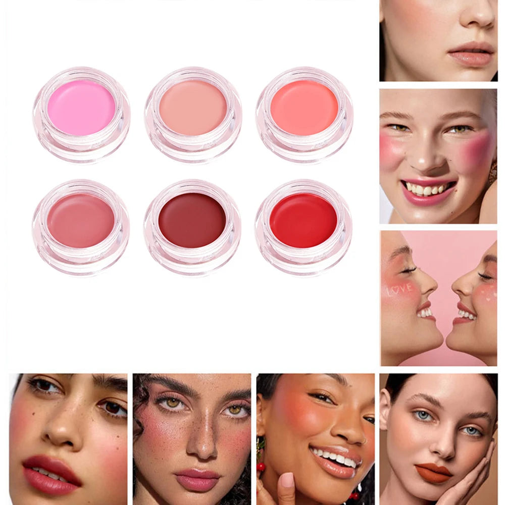 Waterproof Powder Blusher Natural Long Lasting Face Blush