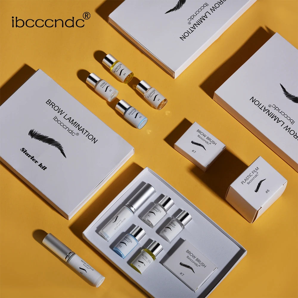 Professional Brow Lamination Kit for DIY Eyebrow Shaping and Setting