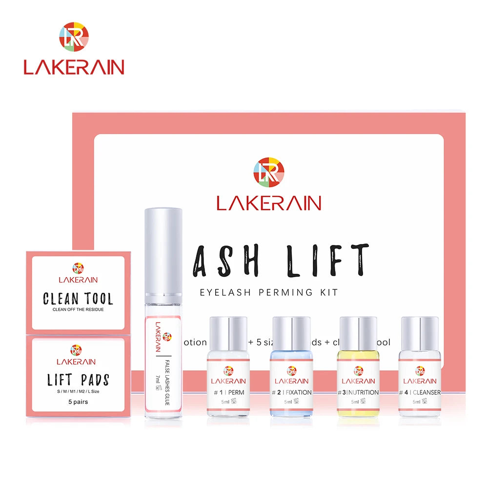 Professional Eyelash Lifting and Perming Kit for Home Use