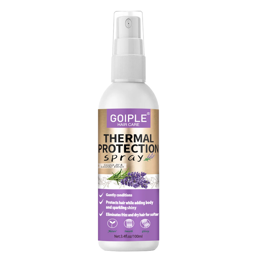 Lavender Extract Thermal Hair Protection Spray for Natural Hair and Wigs