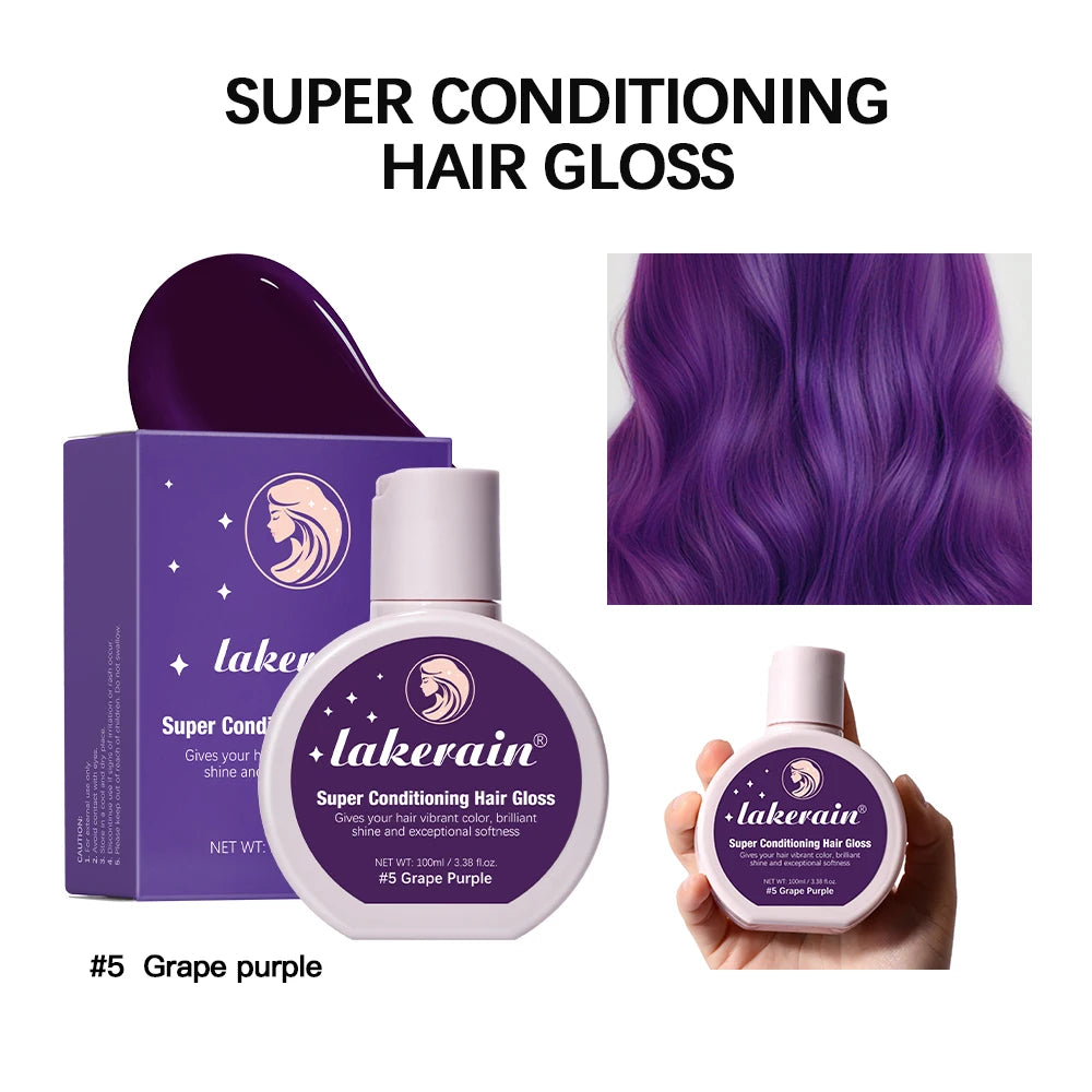 Conditioning Hair Gloss for Vibrant Color and Shine