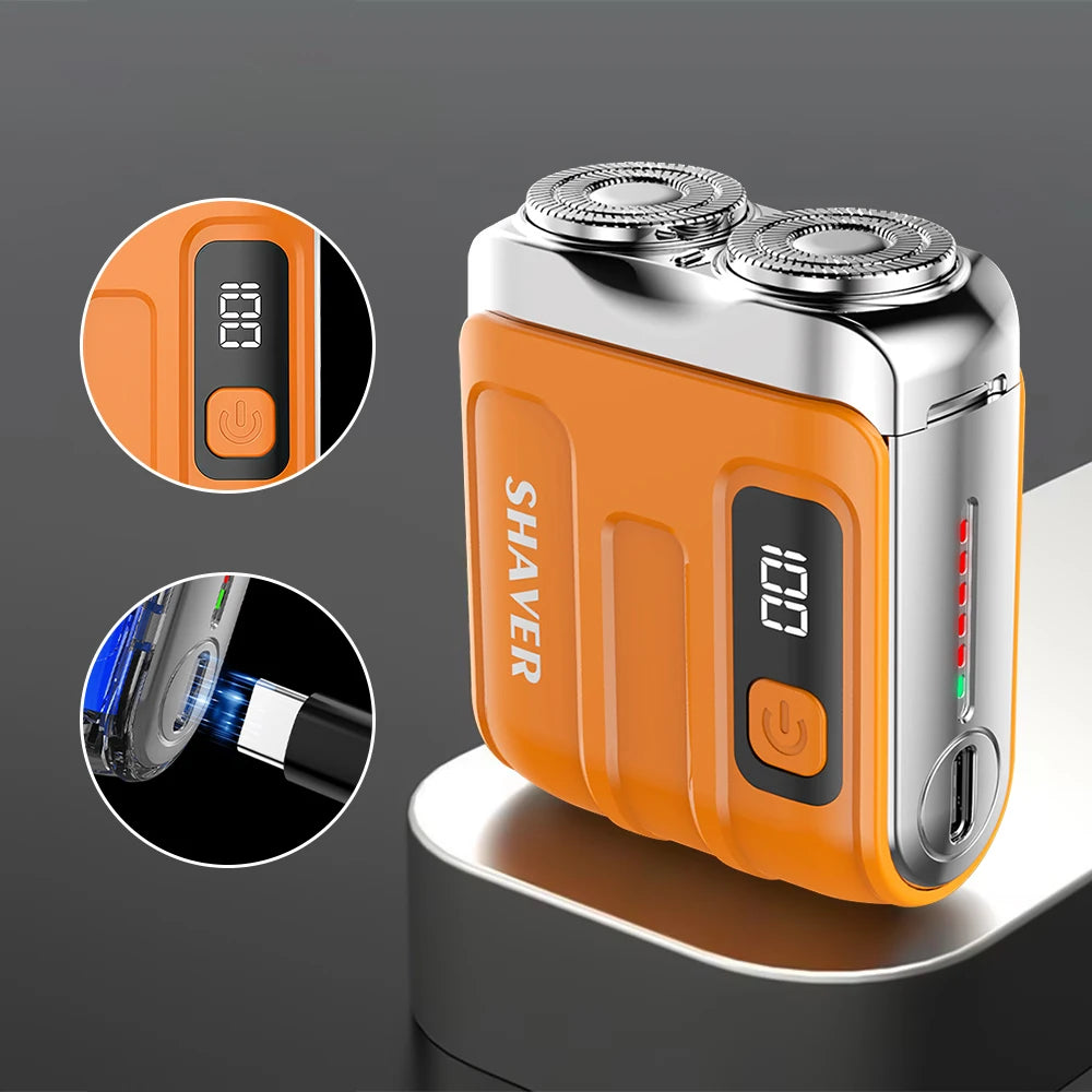 Portable Electric Rotary Shaver for Men - 1