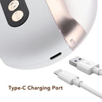 Electric Nail Trimmer and Polisher with LED Light