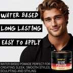 Goiple Men Hair Pomade Strong Hold High Shine Styling Gel Wax 113g