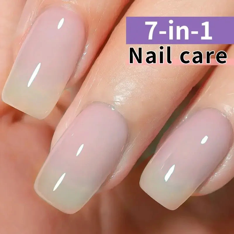 YUITIKUE 7-in-1 Nail Treatment Polish Moisturizing Base and Top Coat