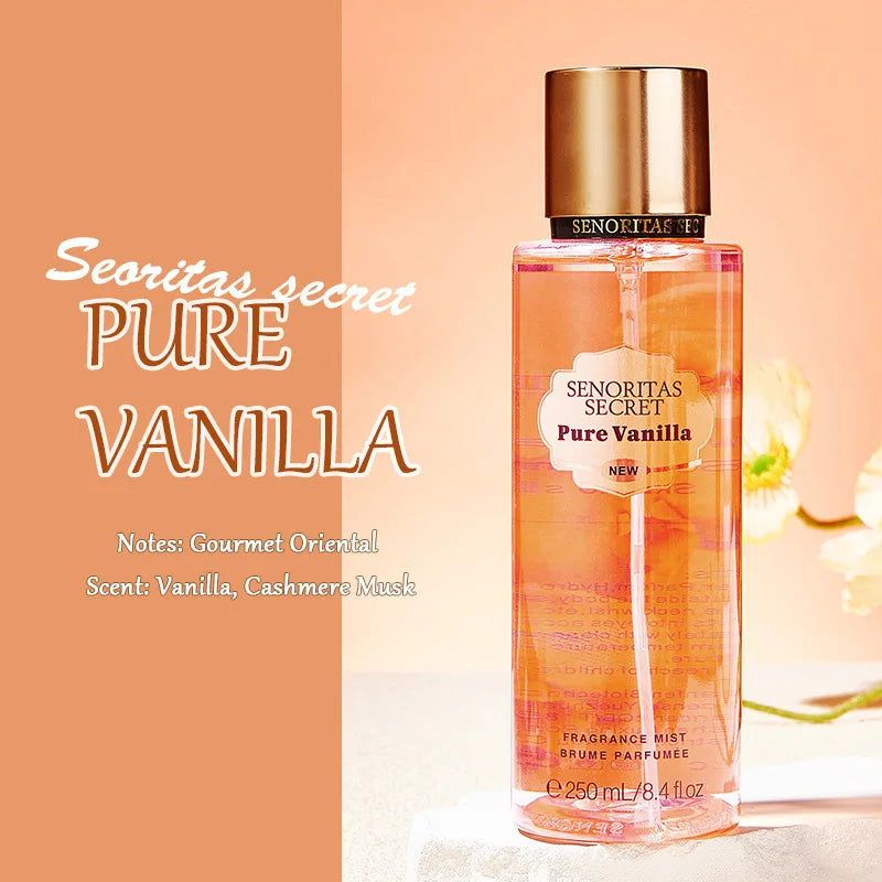 Senoritas Secret Fragrance Body Spray Long Lasting Scent Deodorant 250ml