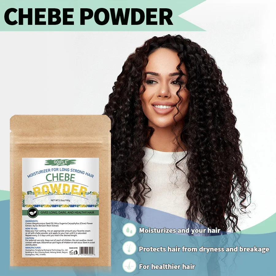 Goiple Chebe Hair Care Set Moisturizing Butter Oil and Powder Kit