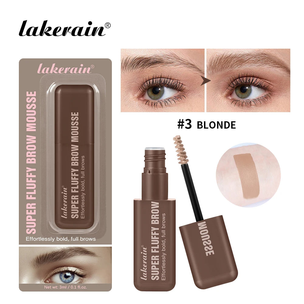 Volumizing Eyebrow Mousse Gel for Fuller Brows