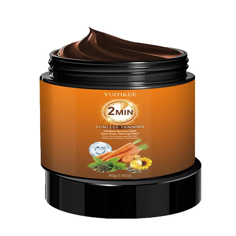 YUITIKUE Natural Self Tanner Foam Sunless Bronzer Body Tanning Cream - 13