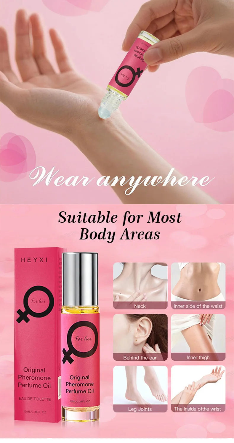Heyxi Pheromone Perfume Oil Roll On Fragrance for Women - 8