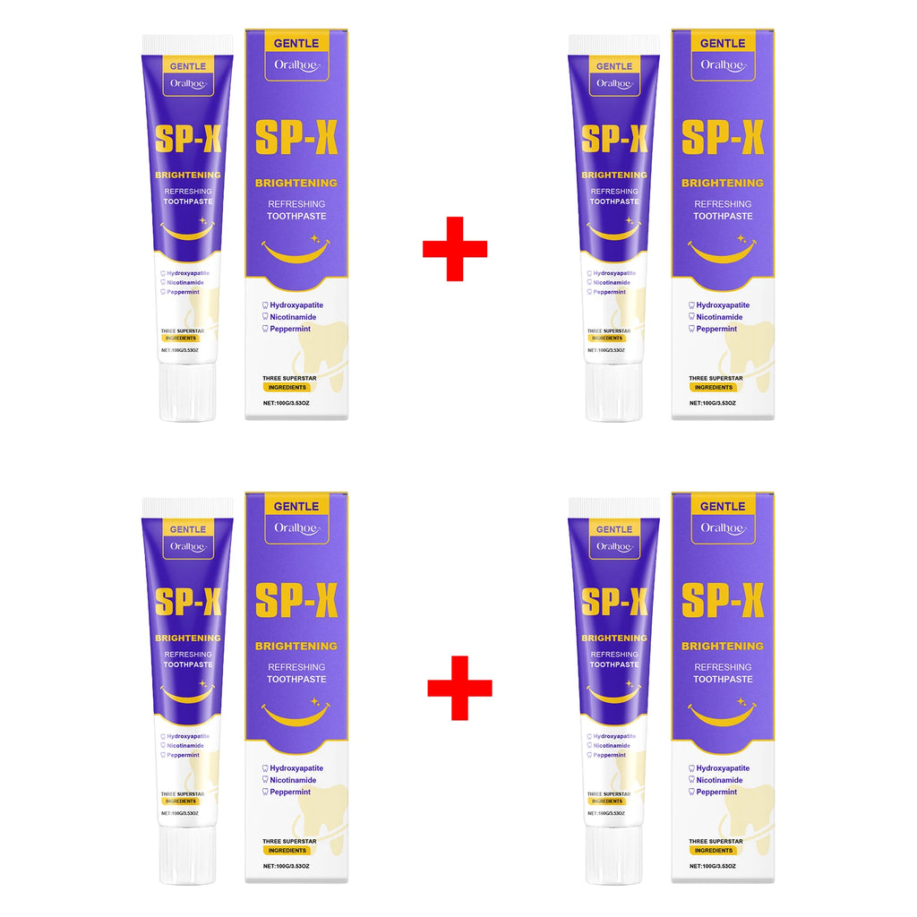 Brightening Toothpaste for Stain Removal and Fresh Breath