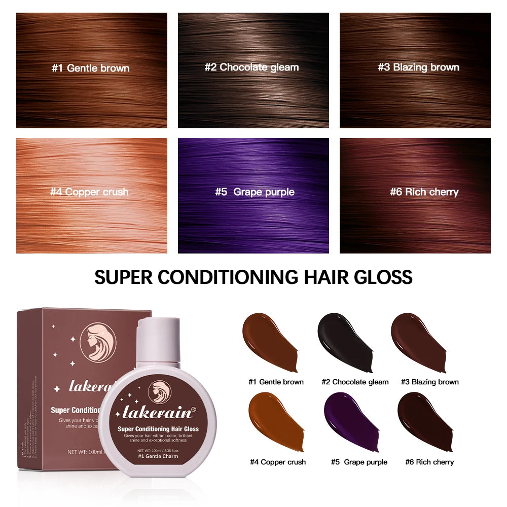 Conditioning Hair Gloss for Vibrant Color and Shine