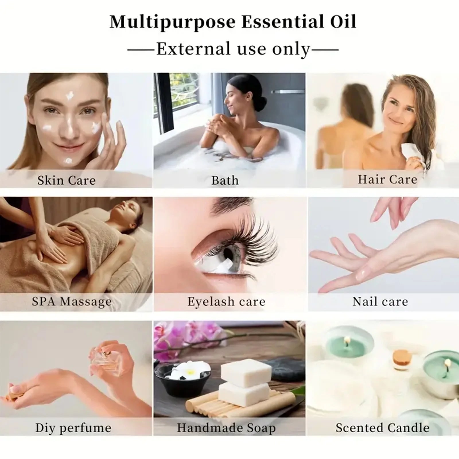 Tea Tree Peppermint Essential Oil for Skin and Hair Care 100ml - 6