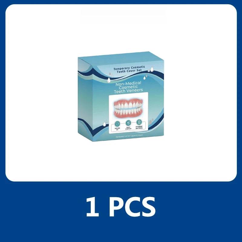 Temporary Silicone Denture Veneers for Natural Smile - 8
